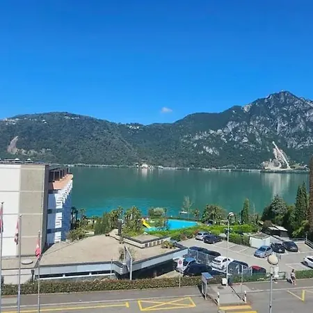 Apartment Direkt Am Luganersee Bissone